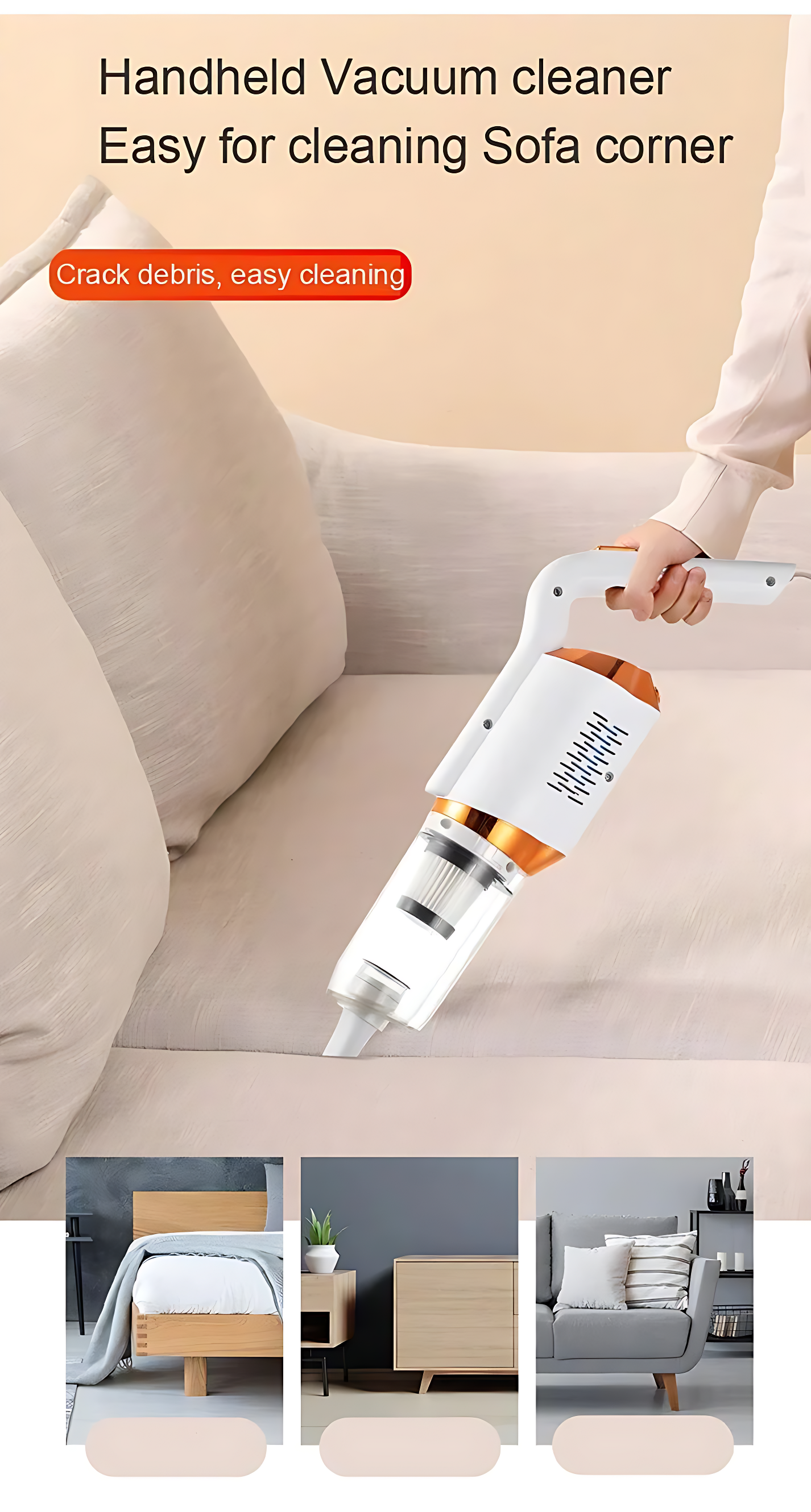 Smart Portable Vacuum Cleaner