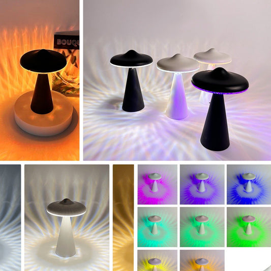New UFO Atmosphere Night Light Decoration Creative