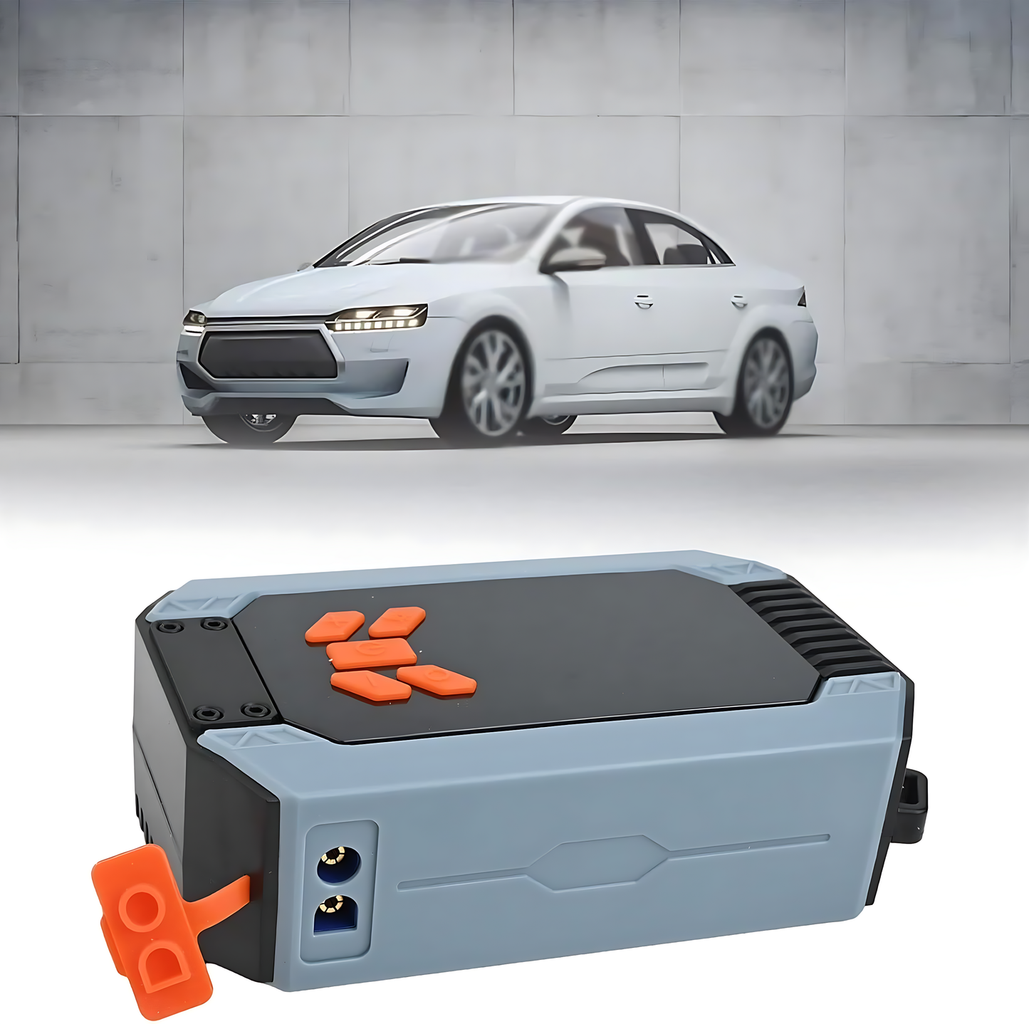 Portable 7200ACA Car Starter with Air Pump Battery Amplifier Power Bank 150 PSI